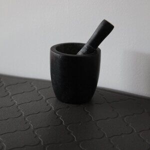 Stone Mortar and Pestle
